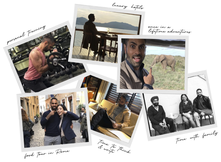 Ramit's happiness collage